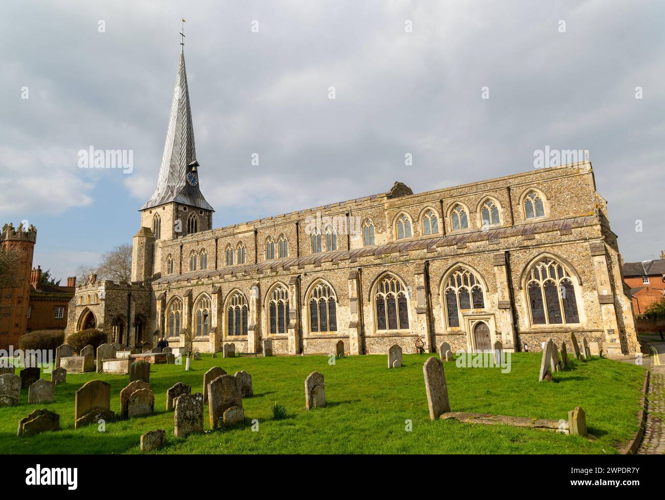 Church of Saint Mary, Hadliegh, Suffolk, England, Großbritannien Stockfoto