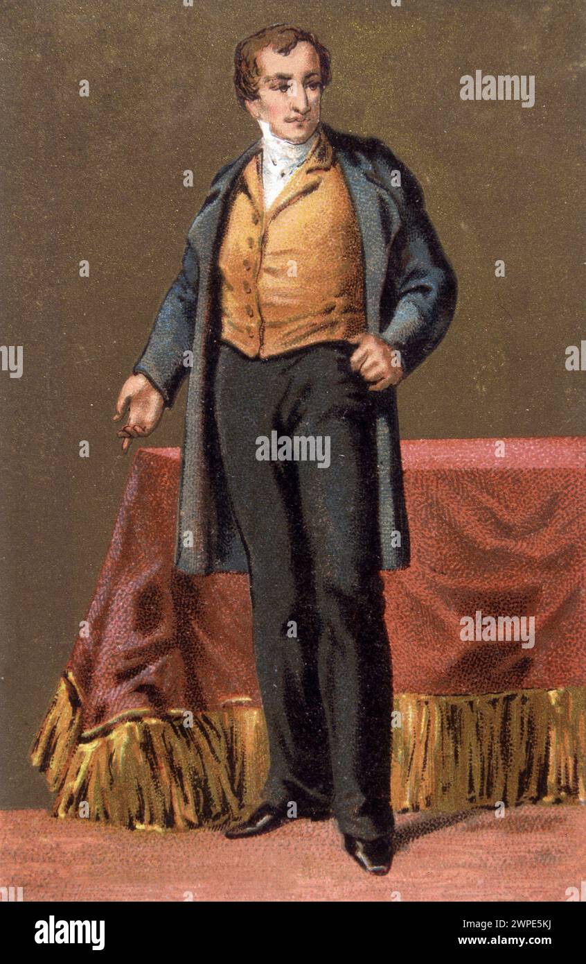 SIR ROBERT PEEL (1788-1850). Englischer Staatsmann. Stockfoto