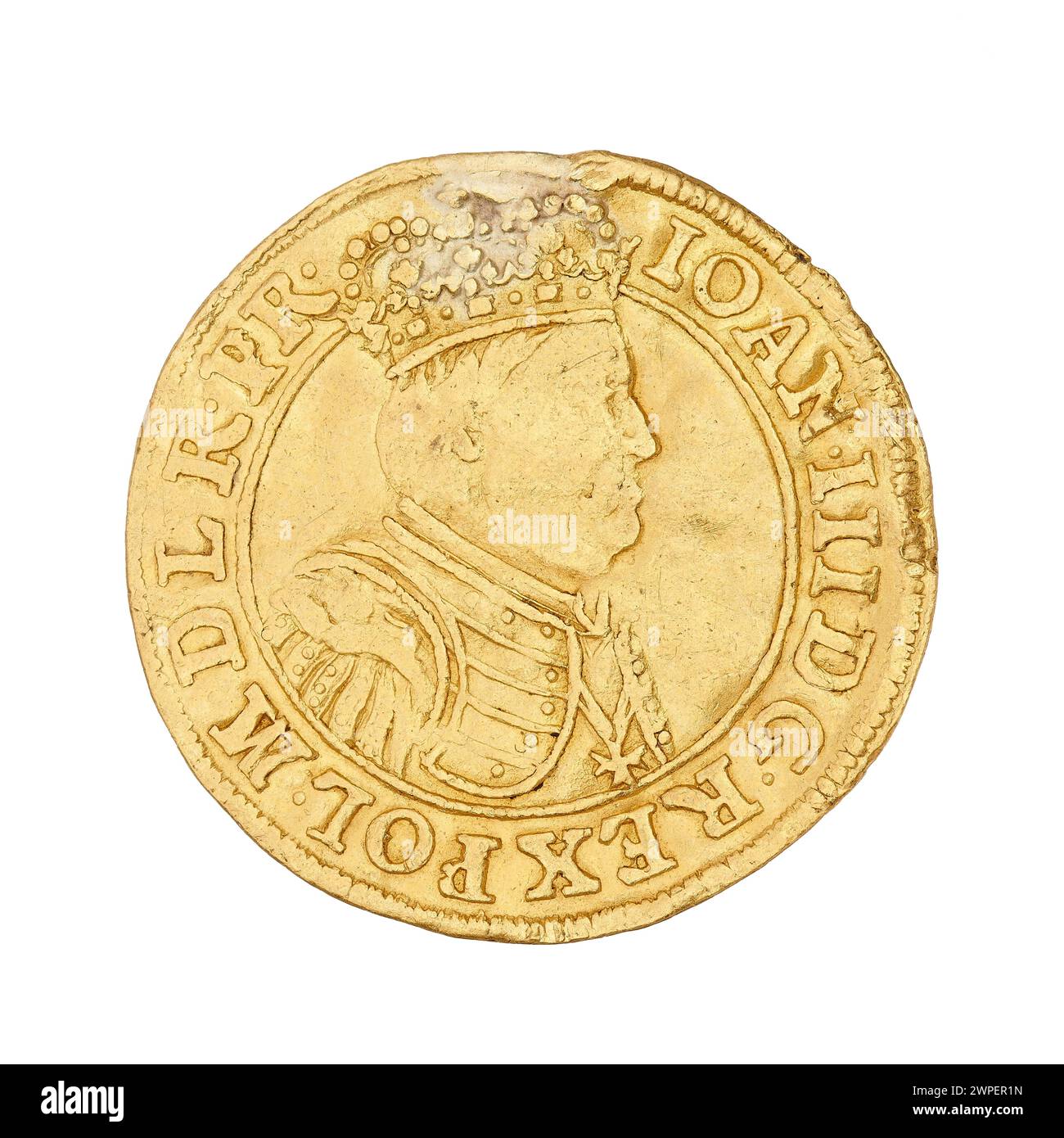 Gdańsk Ducat; Jan III. Sobieski (König von Polen; 1674-1696); 1688 (1692-00-00-1692-00); Stockfoto