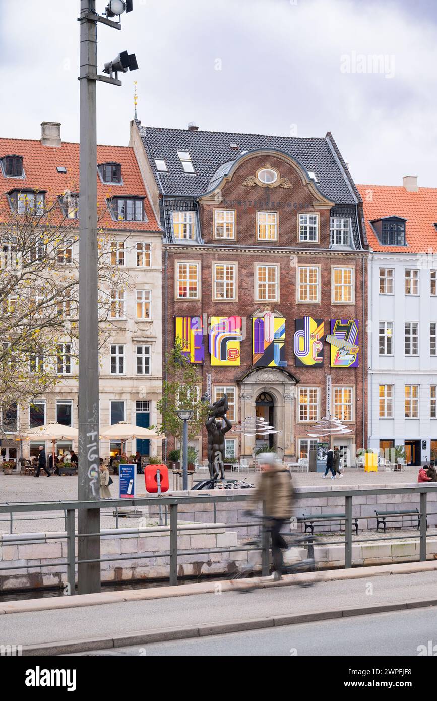 Kopenhagen, Dänemark - Gammel Strand Kunstgalerie Stockfoto