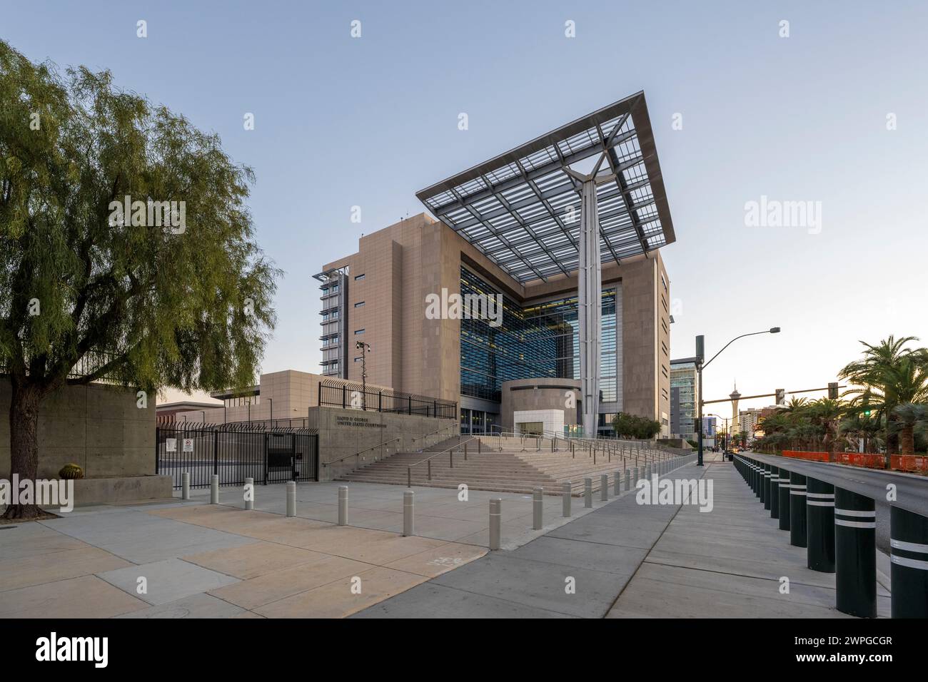 Lloyd D George Bundesgericht Las Vegas Nevada Stockfoto