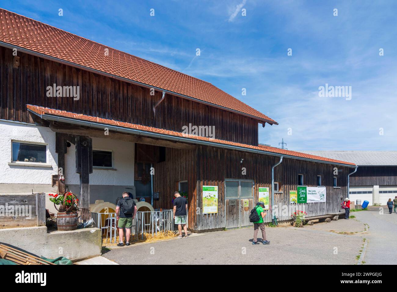 Bauernhof im Bregenzerwald Bregenzer Wald Lochau Bodensee Vorarlberg Österreich Stockfoto