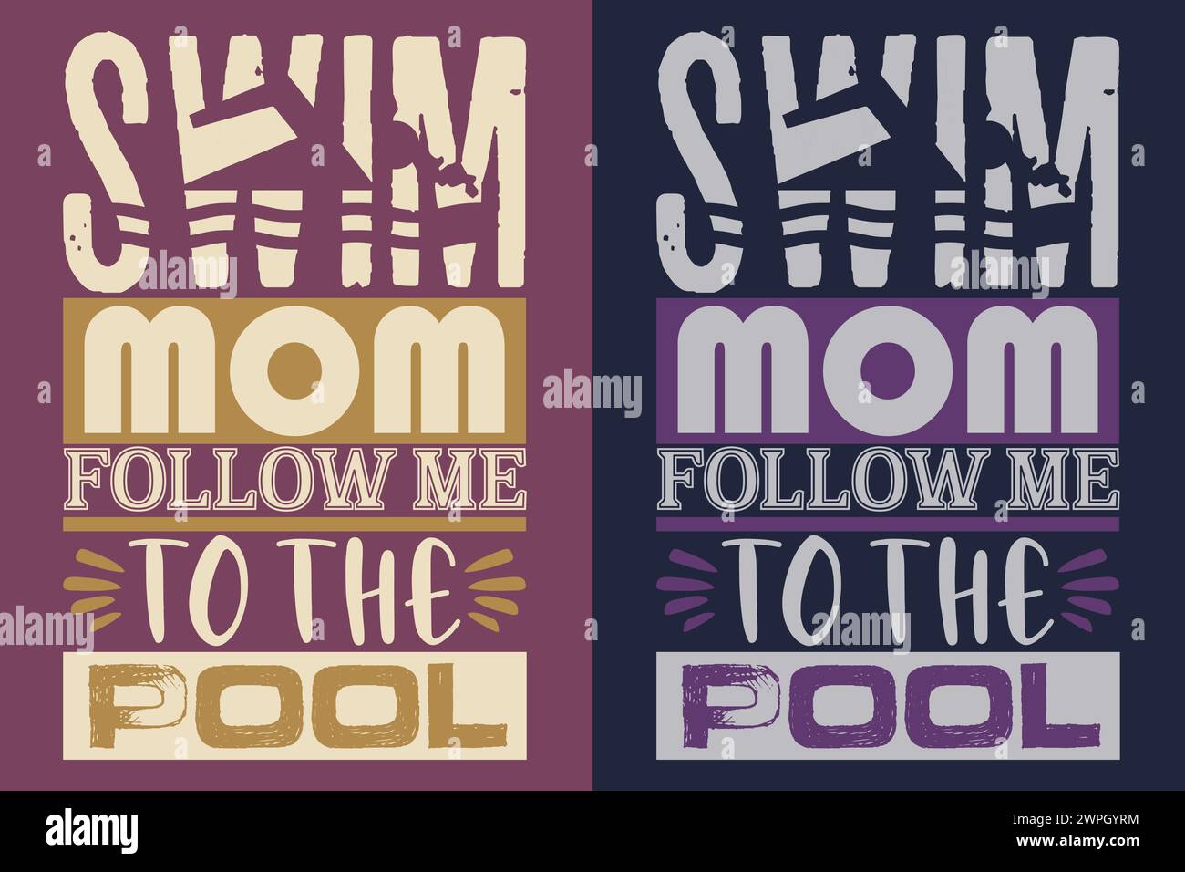 Schwimmhemd, Schwimmen Geschenk, Schwimmen T-Shirt, Schwimmen Geschenk, Schwimmen Mom Shirt, Geschenk Für Schwimmer Stock Vektor