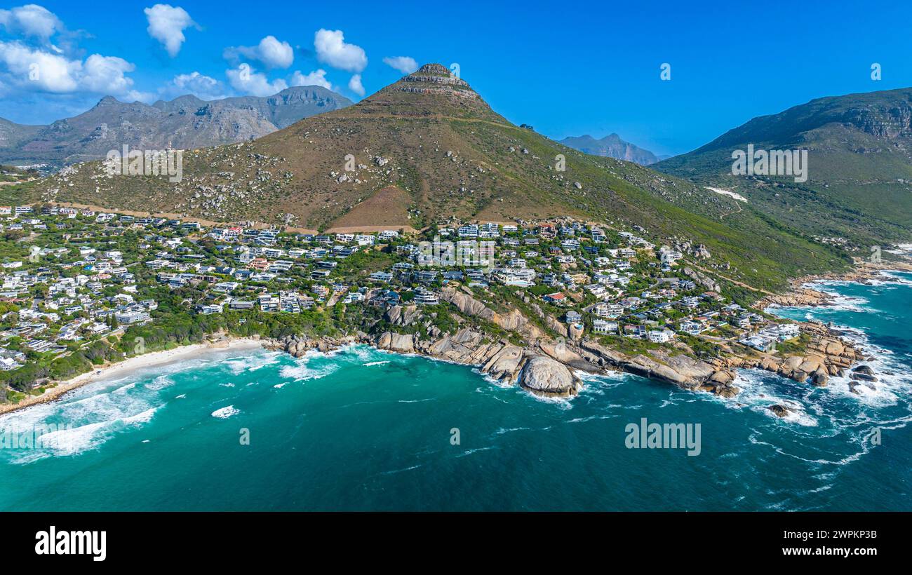 Luftaufnahme von Llandudno, Kapstadt, Kap-Halbinsel, Südafrika, Afrika Copyright: MichaelxRunkel 1184-10139 Stockfoto