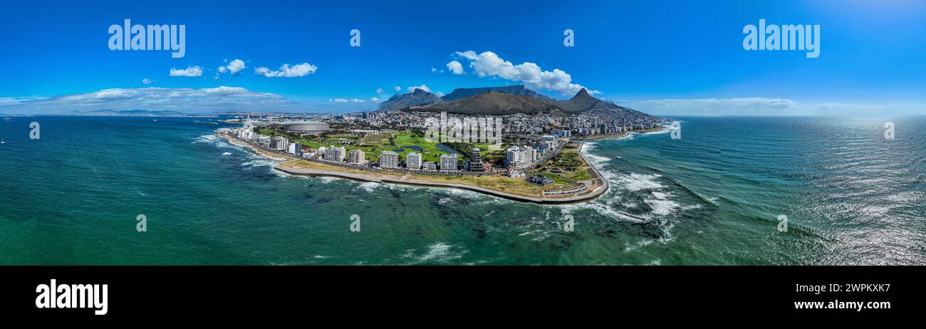 Panorama von Kapstadt, Südafrika, Afrika Stockfoto