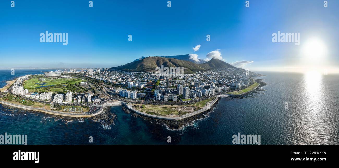 Panorama von Kapstadt, Südafrika, Afrika Stockfoto