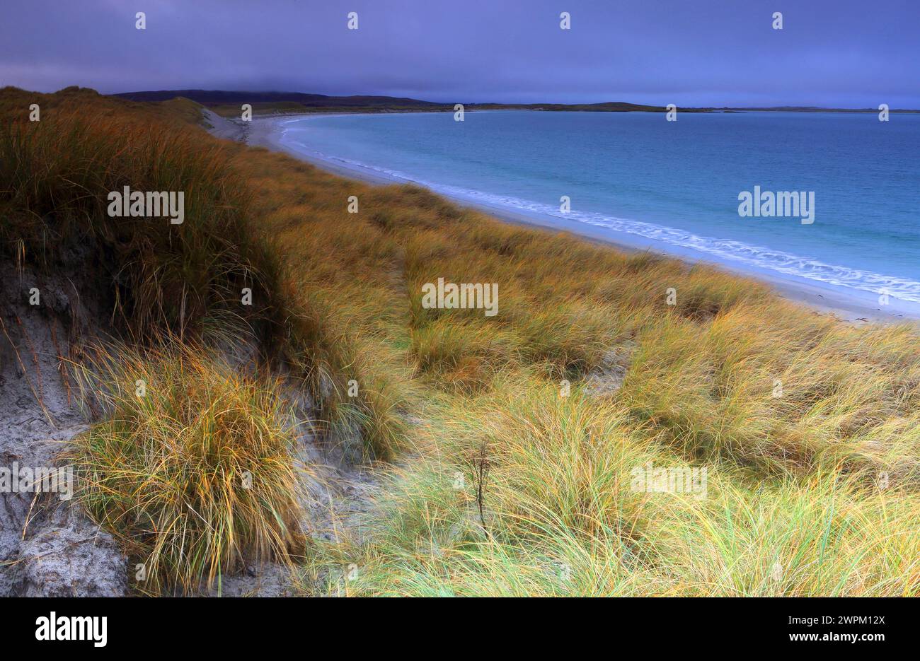 Clachan Sands, North Uist, Äußere Hebriden, Schottland, Vereinigtes Königreich, Europa Stockfoto