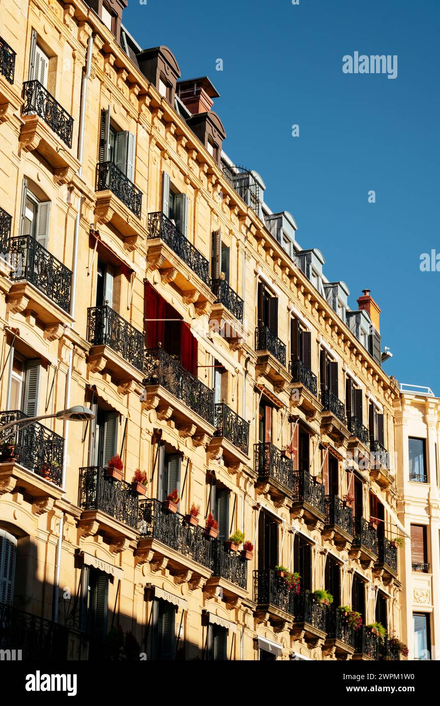 Altstadt, Donostia, San Sebastian, Gipuzkoa, Baskenland, Spanien, Europa Stockfoto