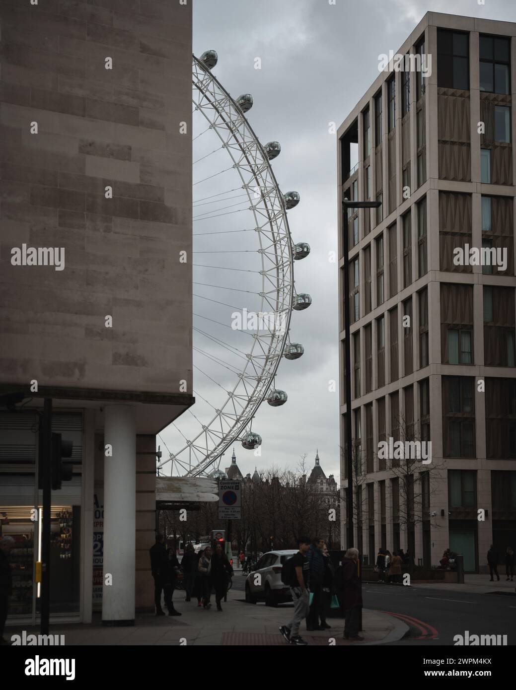 St. Paul's Cathedral, London Eye und Big Ben Stockfoto