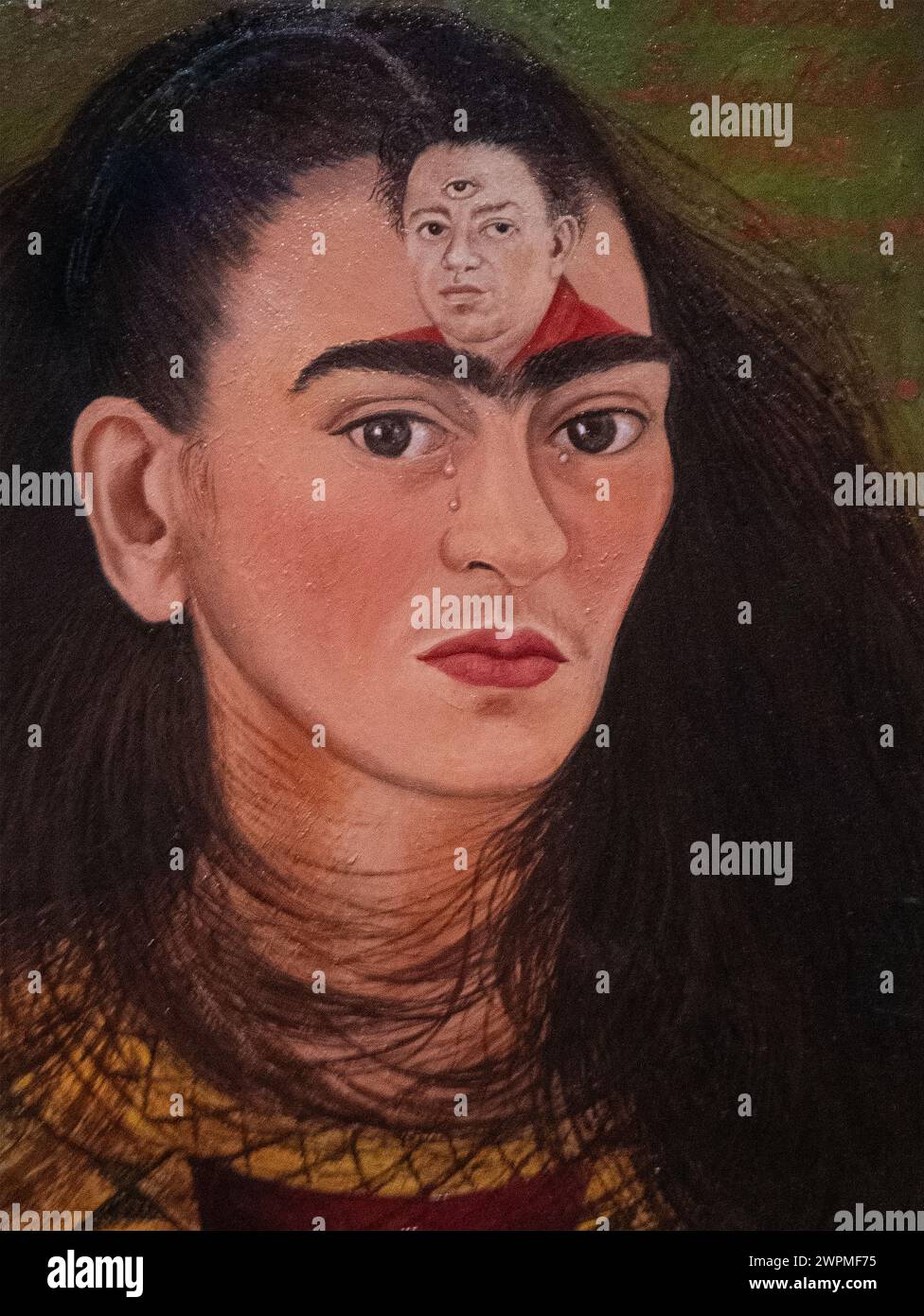 Frida Kahlo: „Diego y yo“ (1949) Stockfoto