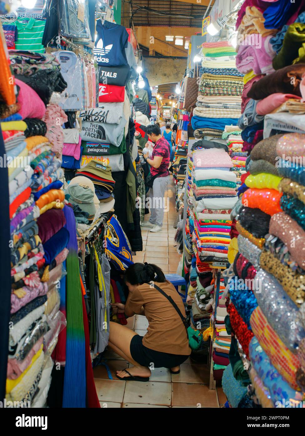 Ben Thanh Market Ho Chi Minh City Vietnam TV000668 Stockfoto