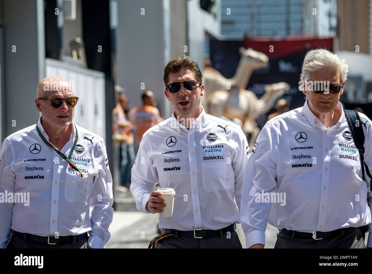 Jeddah, Saudi-Arabien, 08. März, James Vowles, aus Großbritannien, tritt für Williams Racing an. Qualifying, Runde 02 der Formel-1-Meisterschaft 2024. Quelle: Michael Potts/Alamy Live News Stockfoto