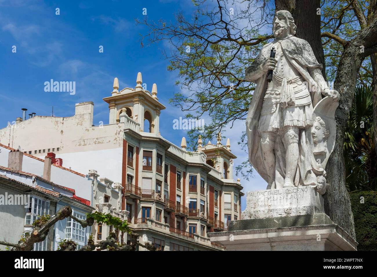Denkmal, Altstadt, Denkmal, Reisen, Tourismus, Städtereise, Burgos, Spanien Stockfoto