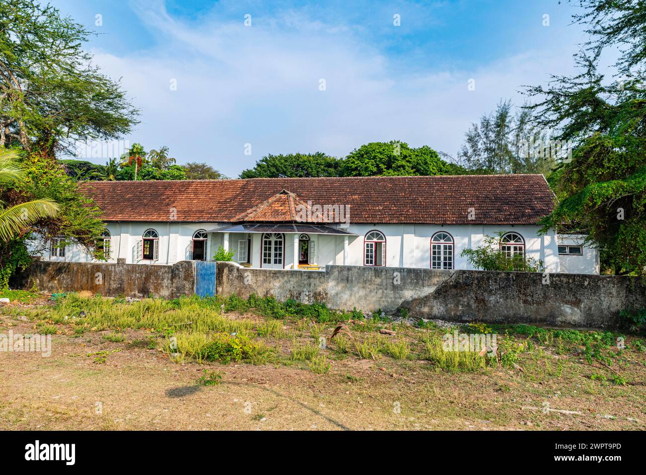 Portugiesisches Fort, Kochi, Kerala, Indien Stockfoto