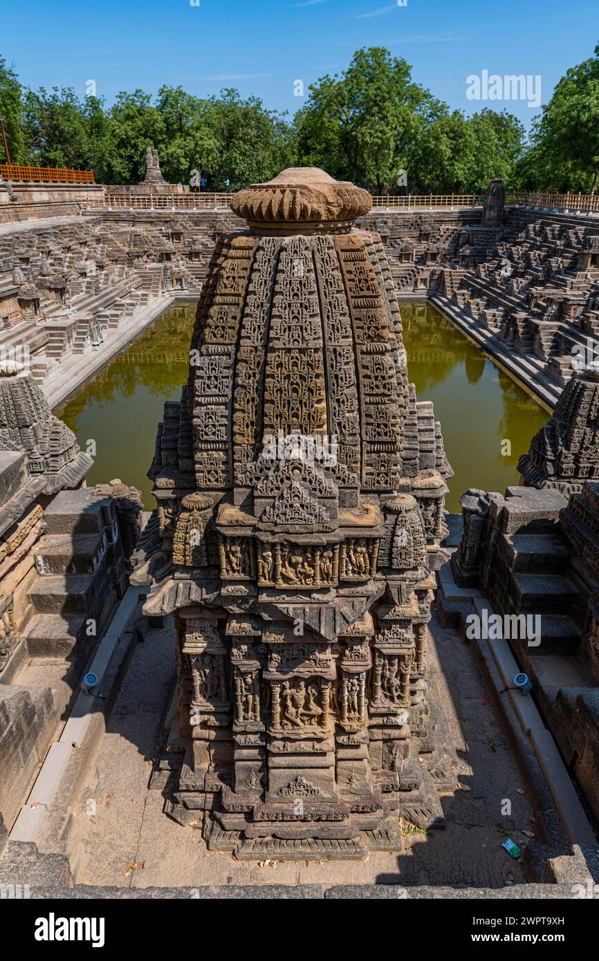 Sonnentempel, Modhera, Gujarat, Indien Stockfoto