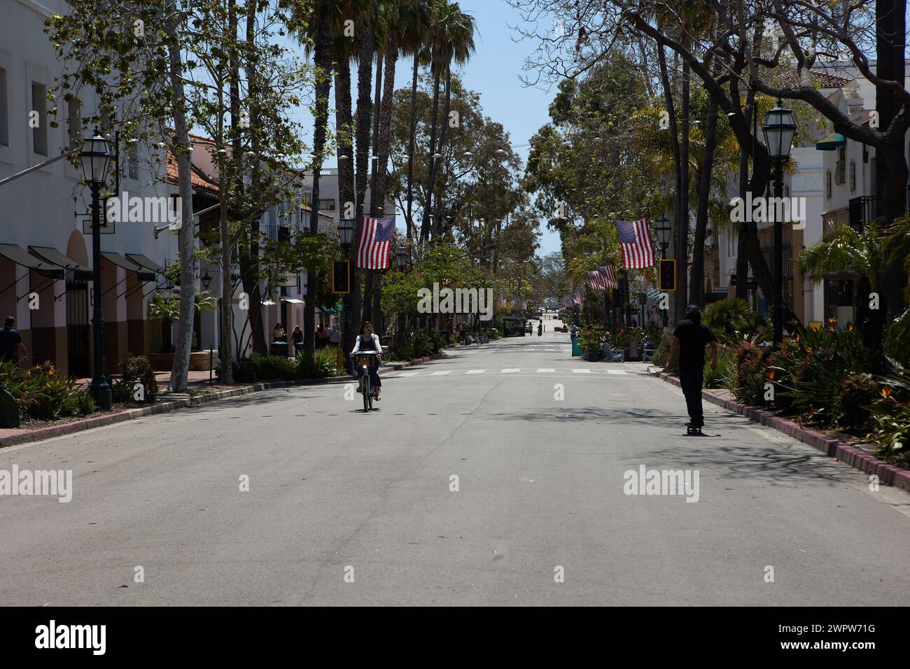 State Street, Santa Barbara, USA Stockfoto