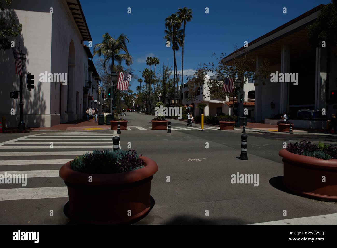 State Street, Santa Barbara, USA Stockfoto