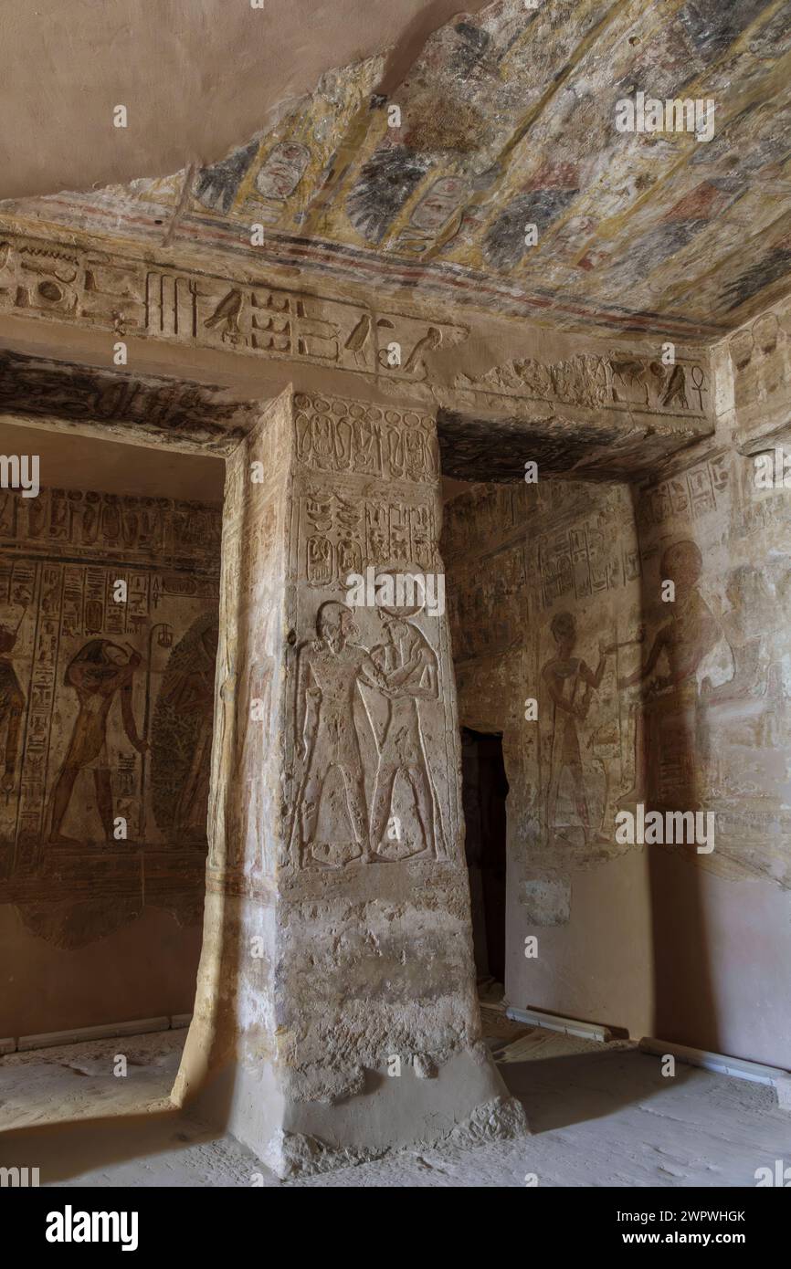 Der Derr-Tempel am Nasser-See, Ägypten Stockfoto