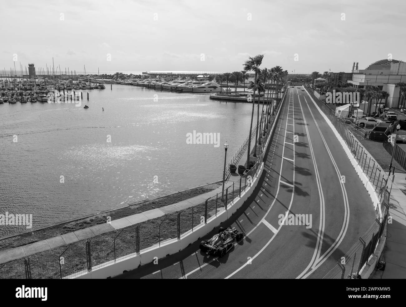 St. Petersburg, FL, USA. März 2024. CHRISTIAN RASUMUSSEN (R) (20) aus Kopenhagen, Dänemark, reist während einer Trainingseinheit zum Firestone Grand Prix von St. Petersburg am St.. Petersburg temporärer Kurs in St. Petersburg FL. (Credit Image: © Walter G Arce SR Grindstone Medi/ASP) NUR REDAKTIONELLE VERWENDUNG! Nicht für kommerzielle ZWECKE! Stockfoto