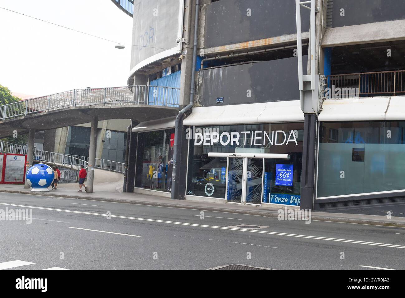 La Coruna Spanien, 25-07-2023 Stockfoto