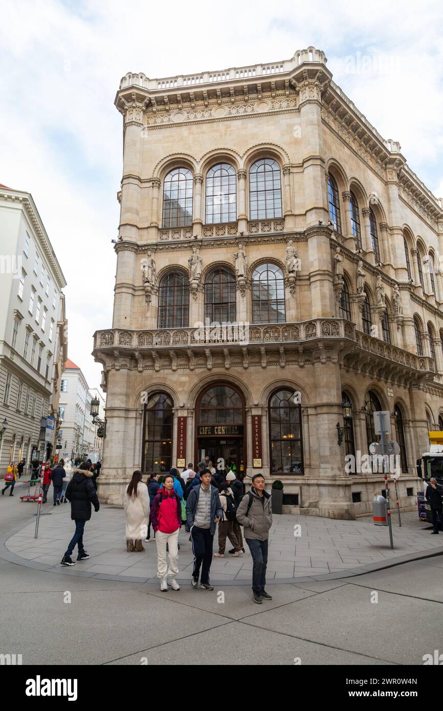 Café Central, Wien, Österreich. Stockfoto