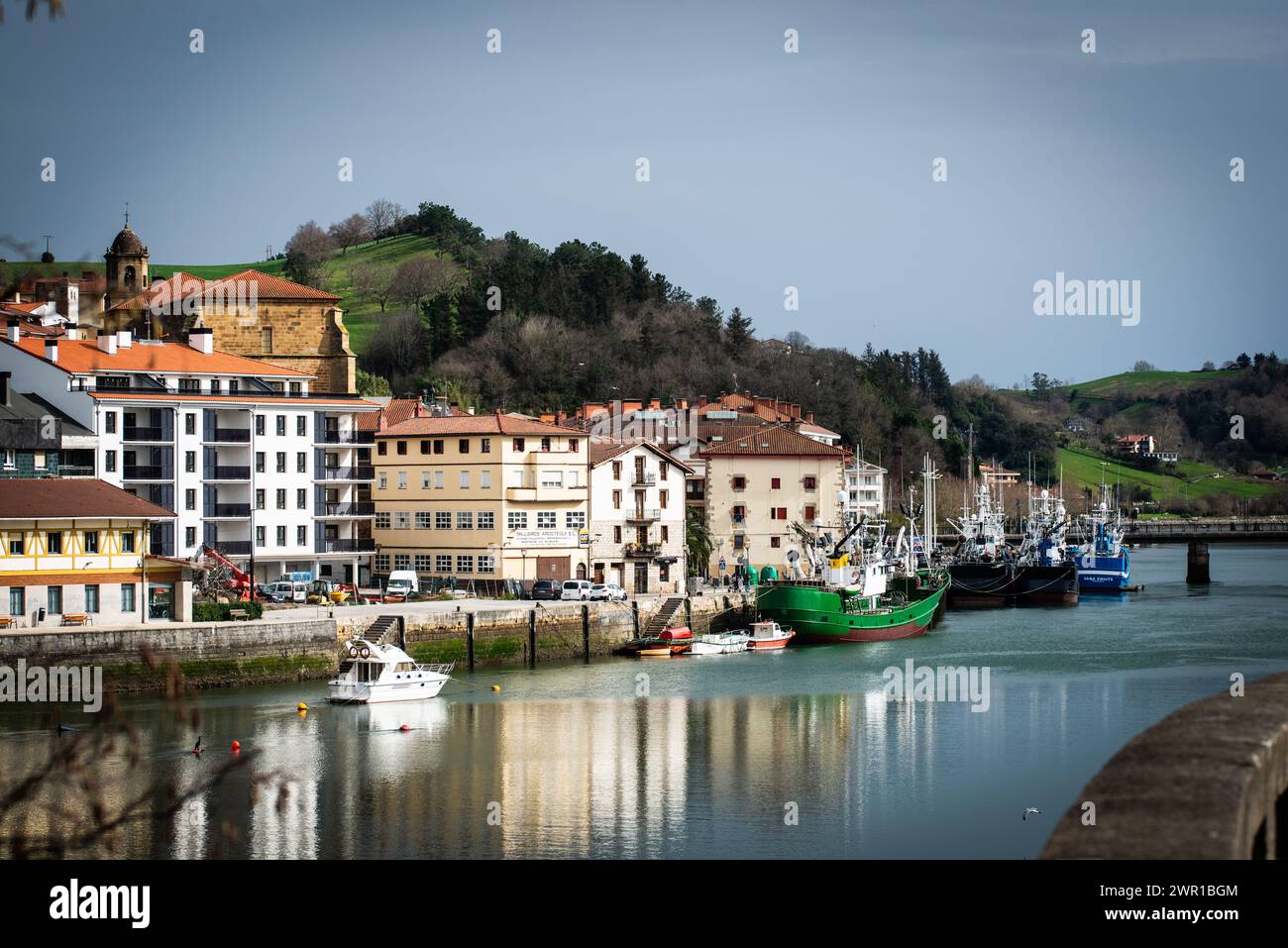 Orio, Pais Vasco, Spanien Stockfoto