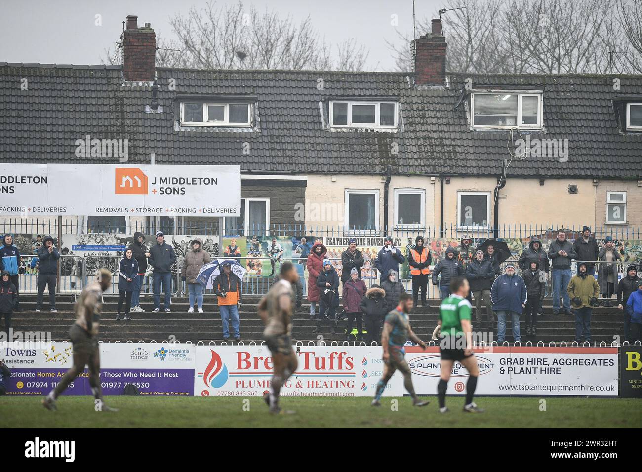 Featherstone, Großbritannien. März 2024. Allgemeine Ansicht. Rugby League Betfred Challenge Cup, Featherstone Rovers vs Wakefield Trinity im Millennium Stadium, Featherstone, UK Credit: Dean Williams/Alamy Live News Stockfoto