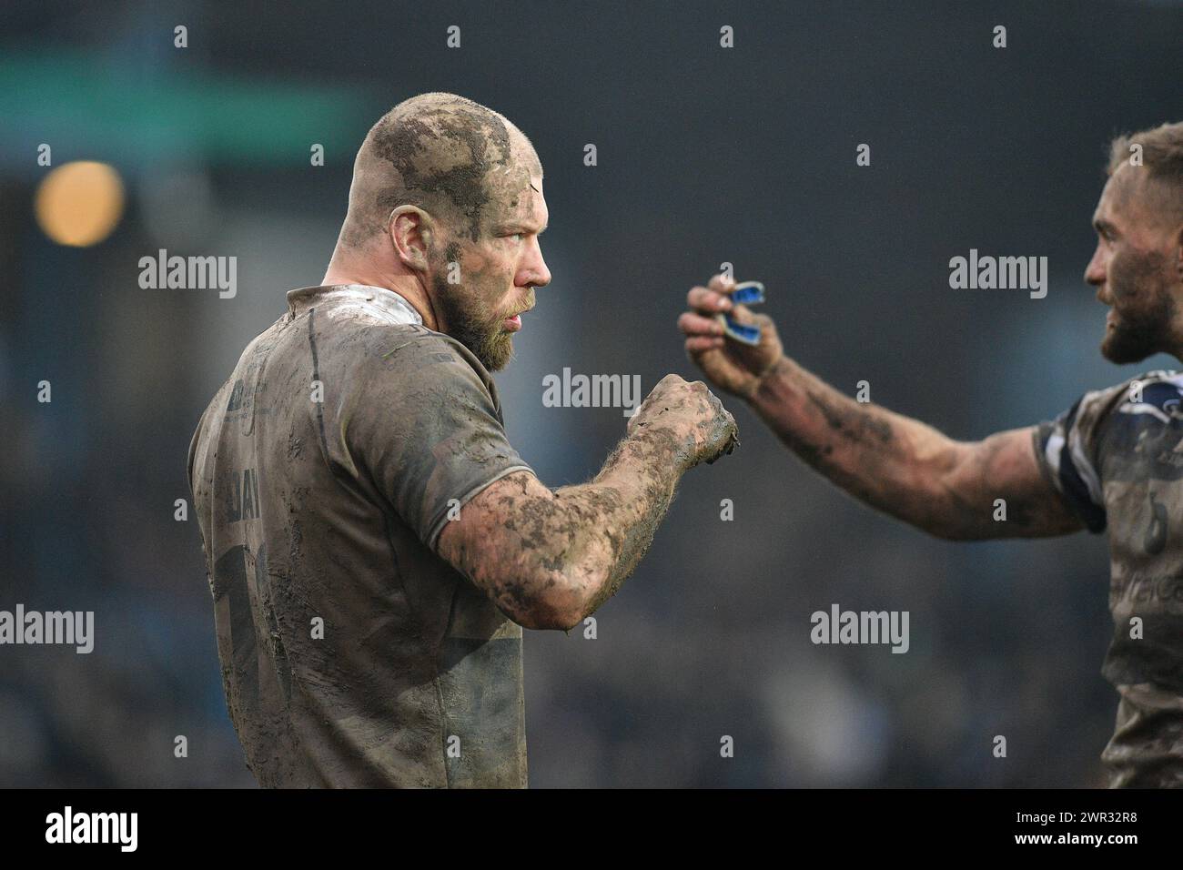 Featherstone, Großbritannien. März 2024. Brad Day der Featherstone Rovers. Rugby League Betfred Challenge Cup, Featherstone Rovers vs Wakefield Trinity im Millennium Stadium, Featherstone, UK Credit: Dean Williams/Alamy Live News Stockfoto