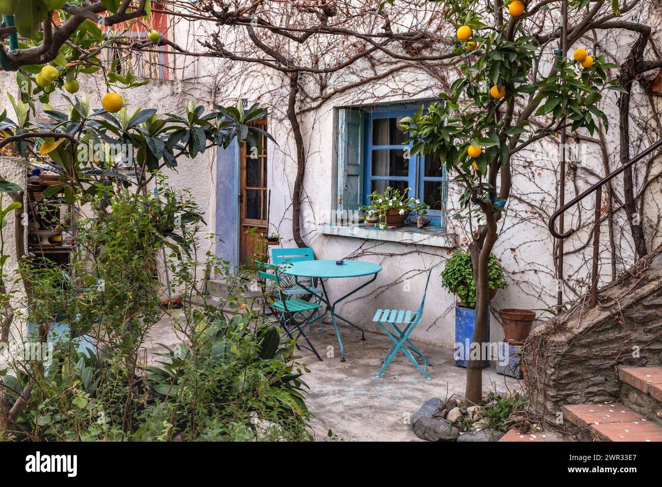 Ruelles pittoresque de la vieille Ville Stockfoto