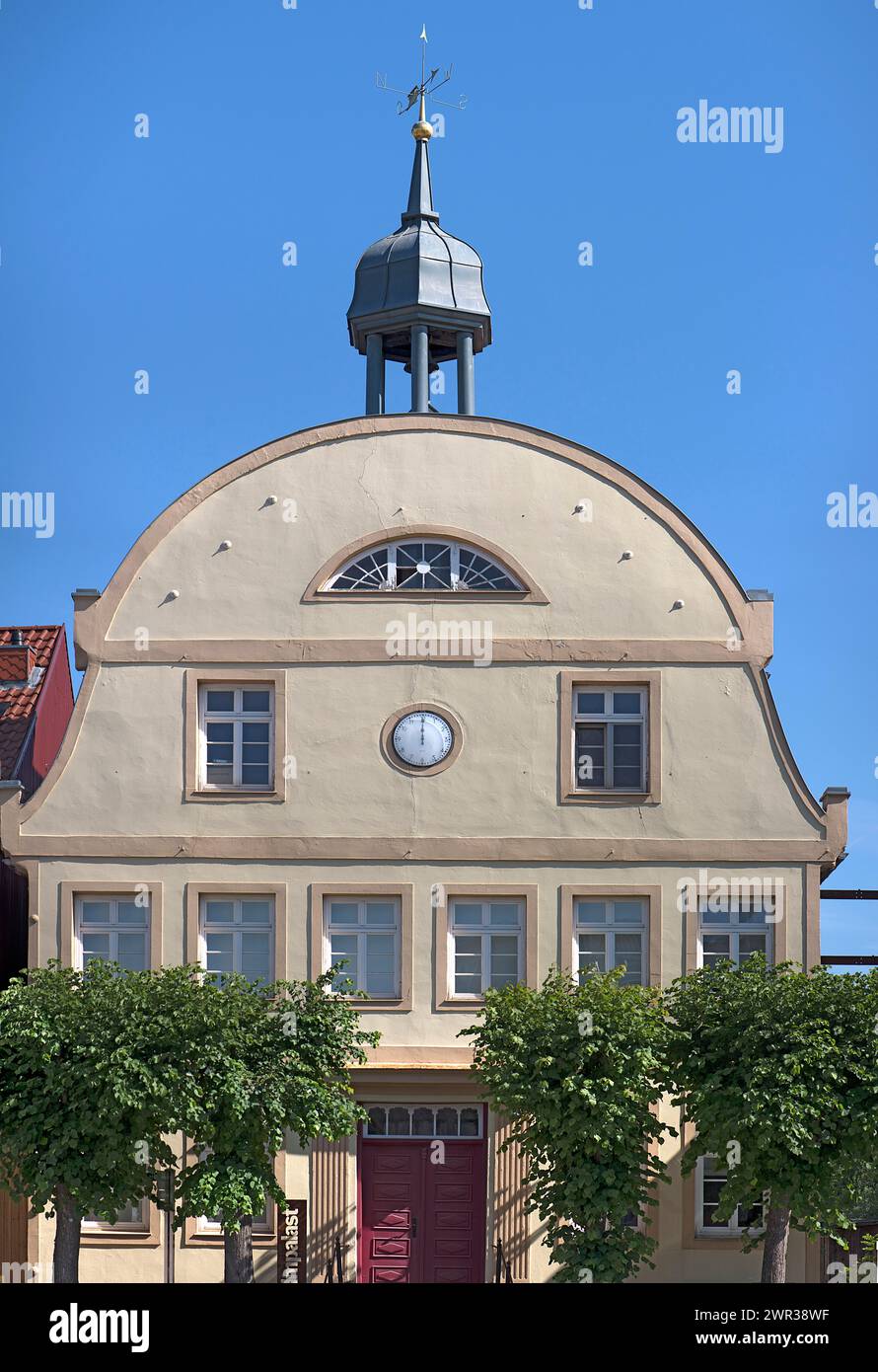 Historisches Haus erbaut um 1900, Rehna, Mecklenburg-Vorpommern, Deutschland Stockfoto
