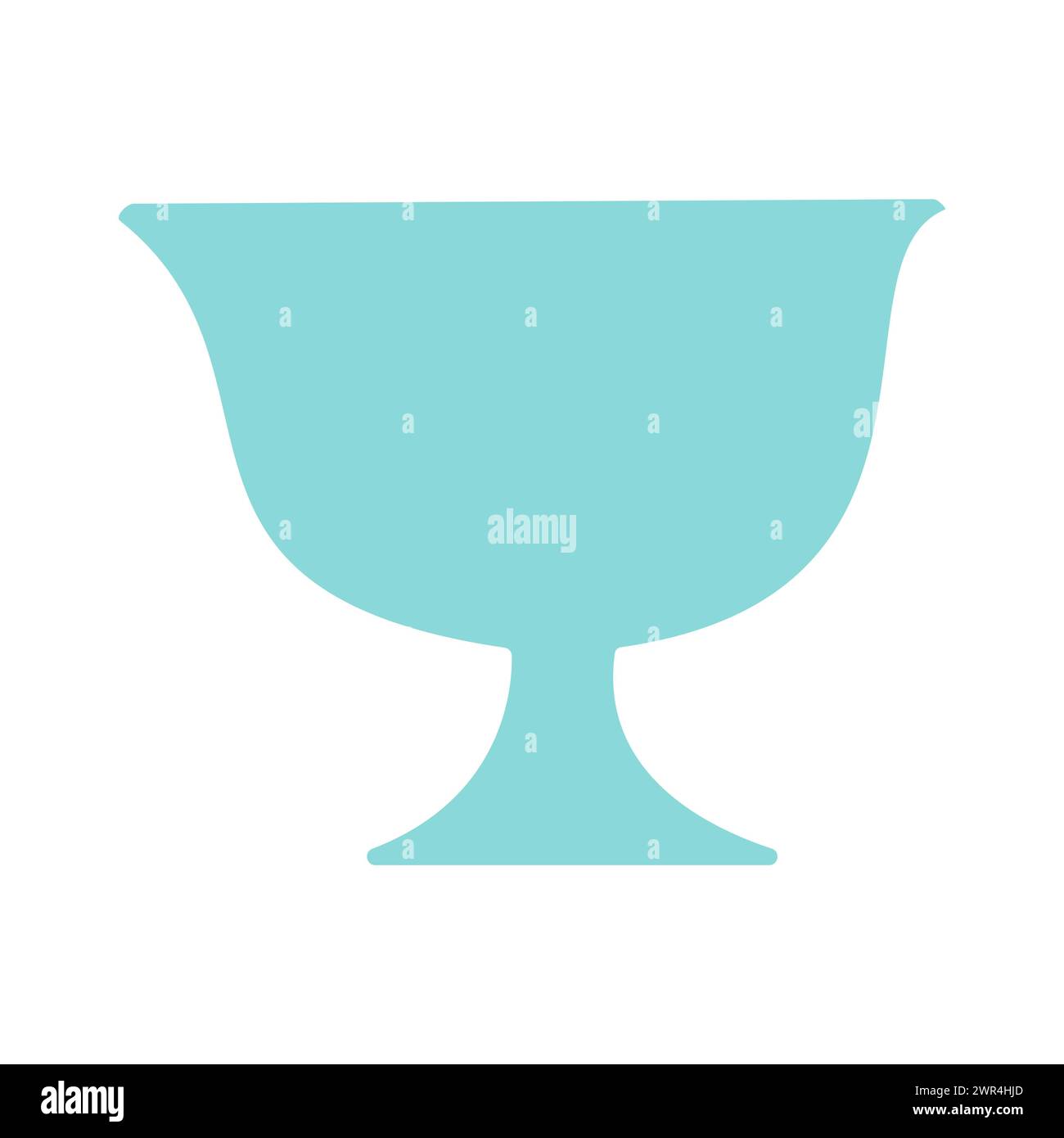 Handgezeichnetes Chalice-Symbol Stock Vektor