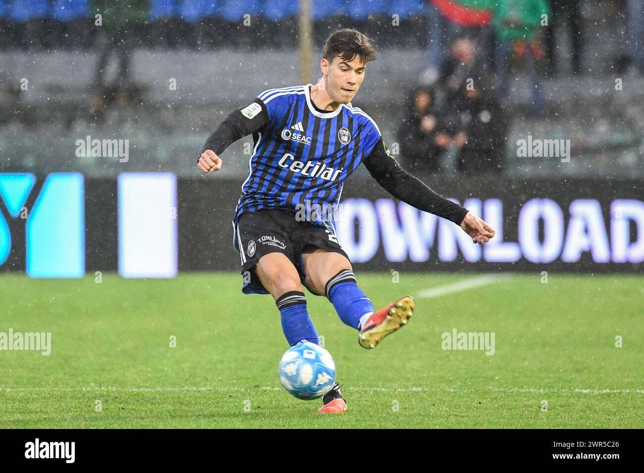 Pietro Beruatto (Pisa) während des Spiels Pisa SC gegen Ternana Calcio, italienischer Fußball Serie B in Pisa, Italien, 09. März 2024 Stockfoto