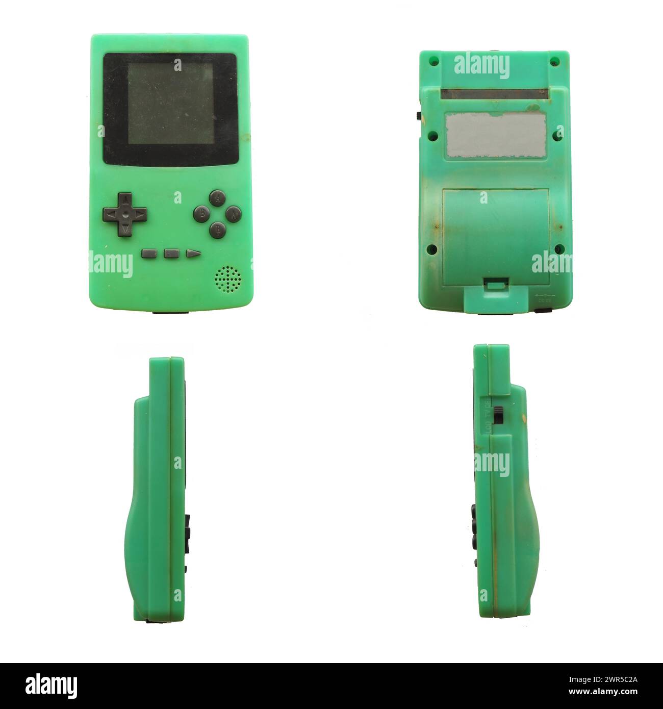 Retro-Gameboy nintendo Handheld-Videospielkonsole Stockfoto