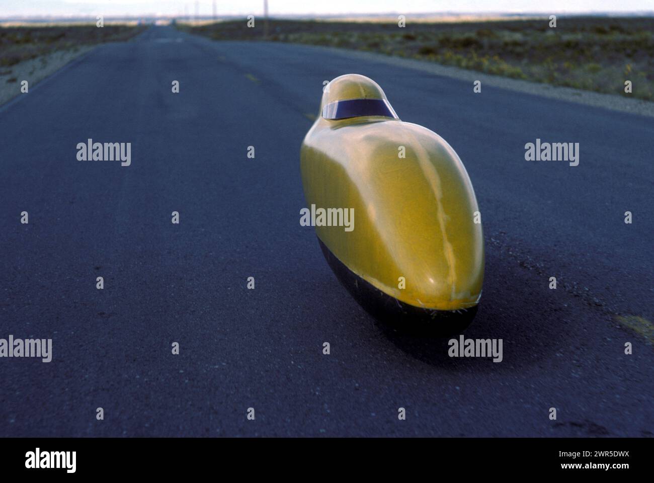 Fahrzeuge mit menschlichem Antrieb Stockfoto