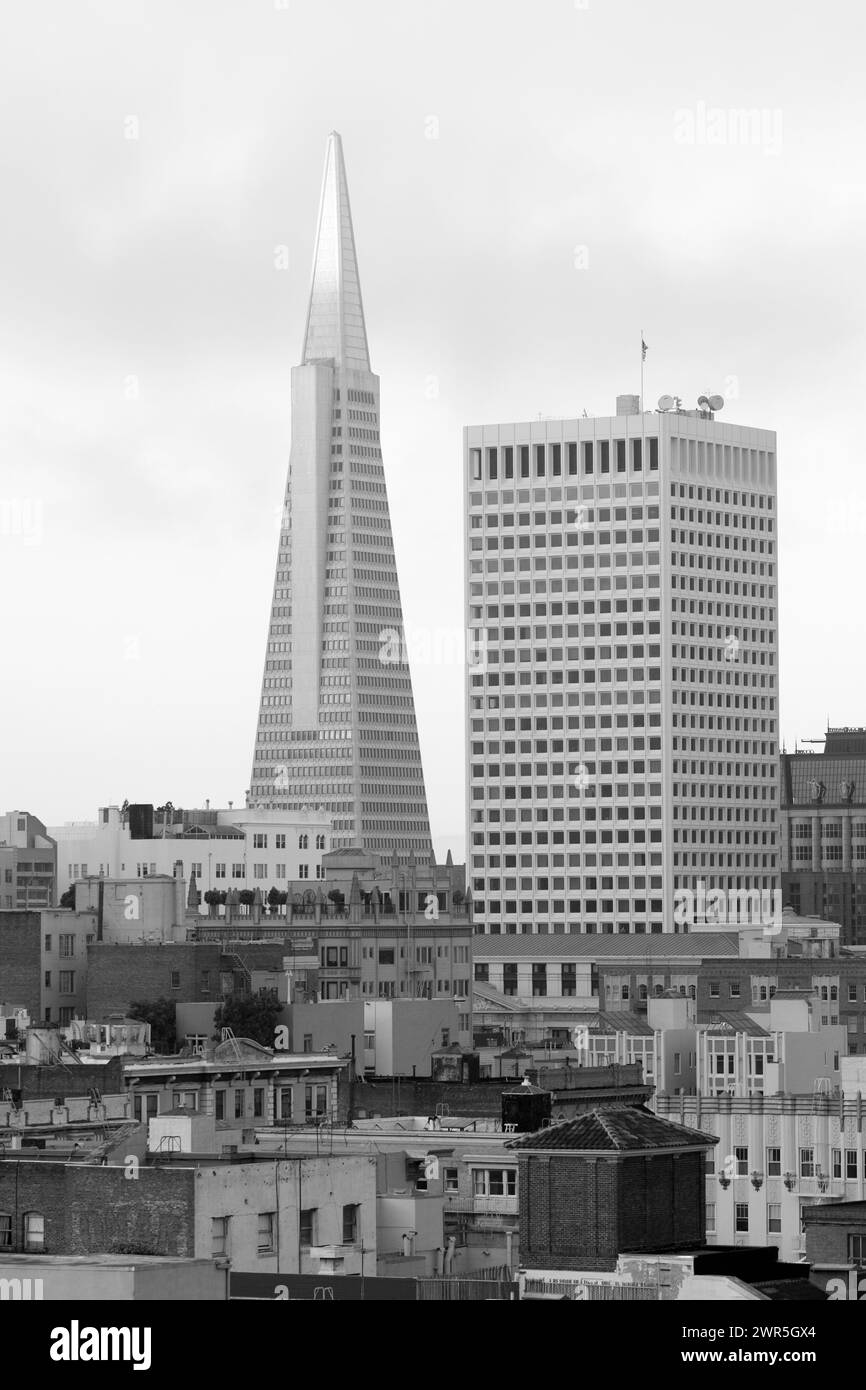 Stadtbild von San Francisco. Stockfoto