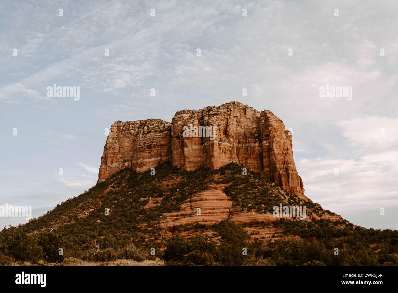 Die Roten und Roten Felsen in Sedona, Arizona Stockfoto