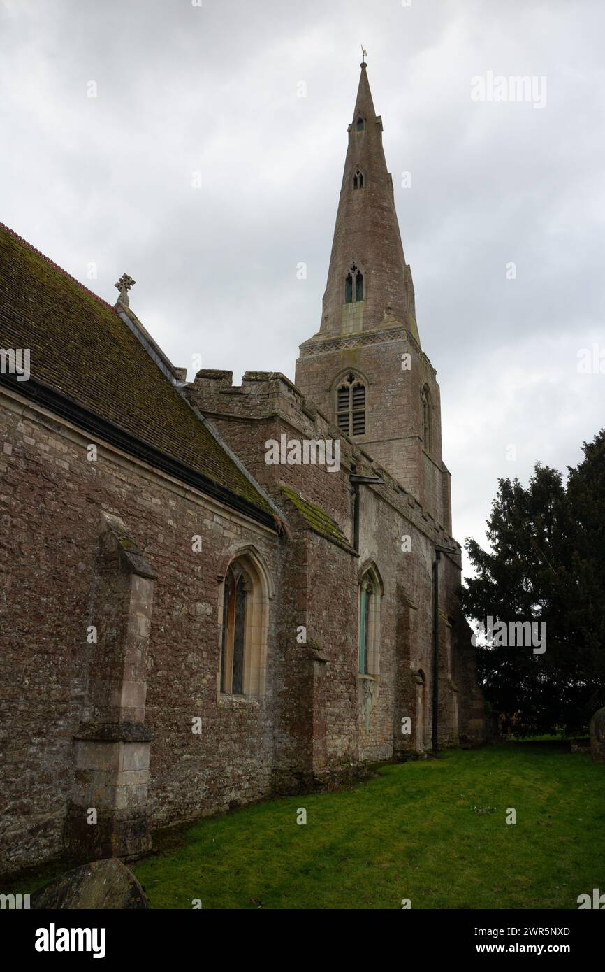 All Saints Church, Brington, Cambridgeshire, England, Großbritannien Stockfoto