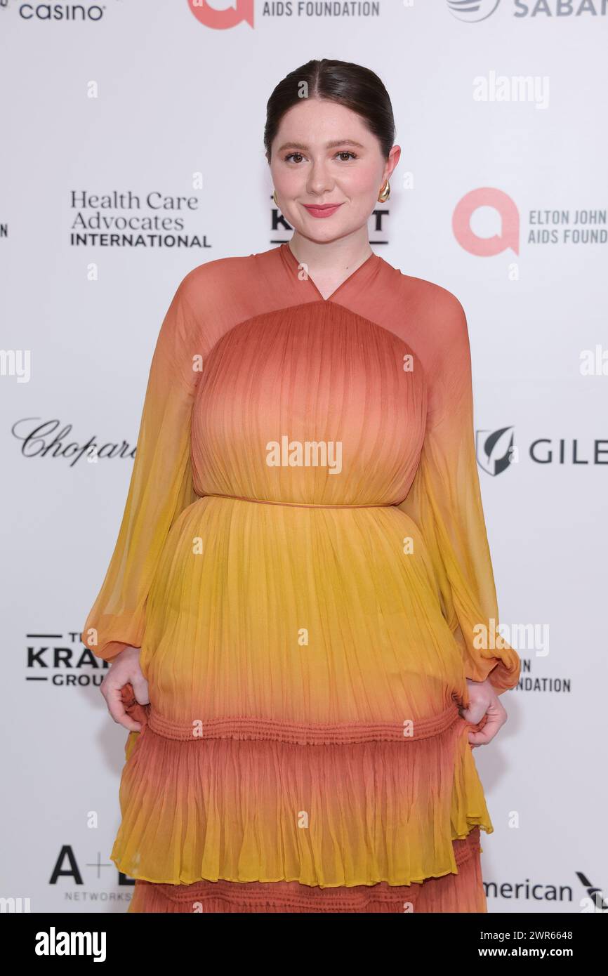 West Hollywood, Ca. März 2024. Bei der 32. Jährlichen Elton John AIDS Foundation Academy Awards Viewing Party im City of West Hollywood Park am 10. März 2024 in West Hollywood, Kalifornien. Quelle: Faye Sadou/Media Punch/Alamy Live News Stockfoto