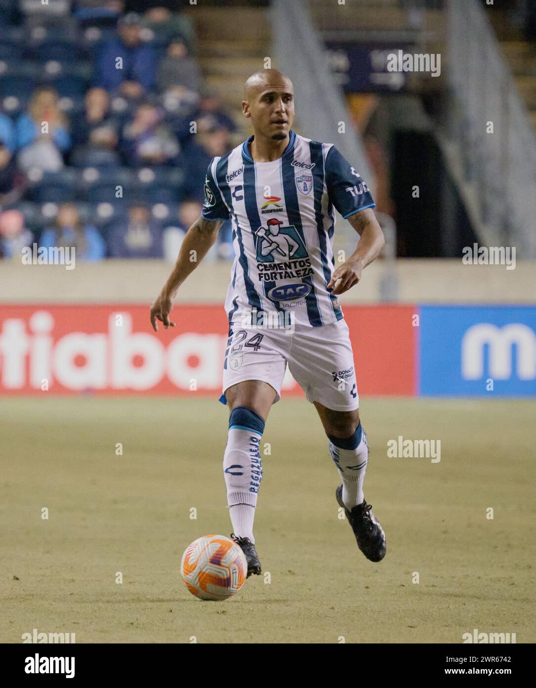 CHESTER, PA, USA – 05. MÄRZ 2024 – Philadelphia Union vs. CF Pachuca im Subaru Park. (Foto: Paul J. Froggatt/FamousPixs/Alamy Stock Photo) Stockfoto