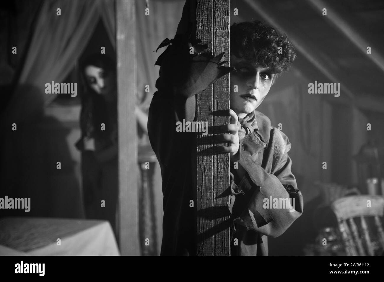 10/19 Alton Towers, Scarefest. Stockfoto