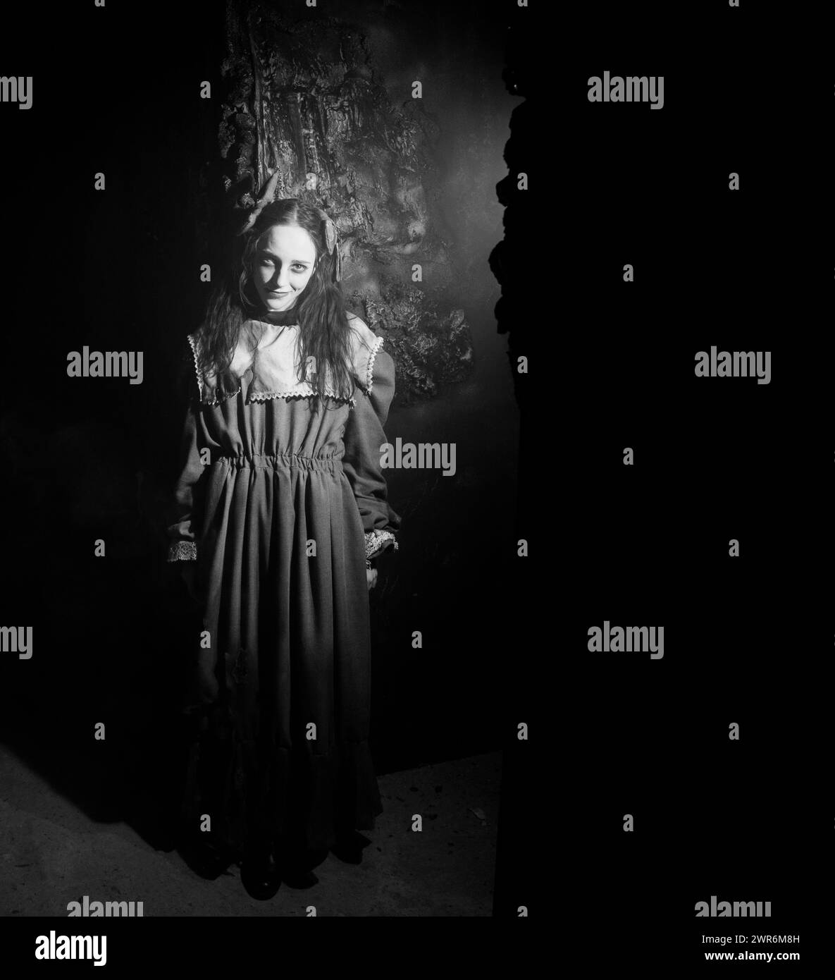 10/19 Alton Towers, Scarefest. Stockfoto