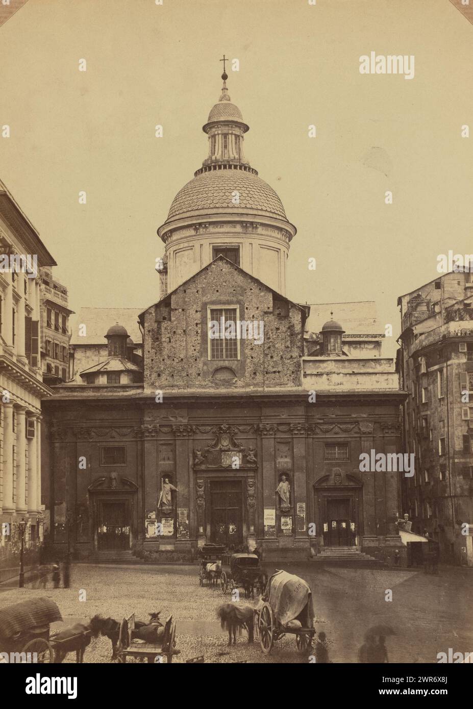 Italien, anonym, ca. 1880 - ca. 1910, fotografischer Träger, Albumendruck, Höhe 300 mm x Breite 200 mm, Fotografie Stockfoto
