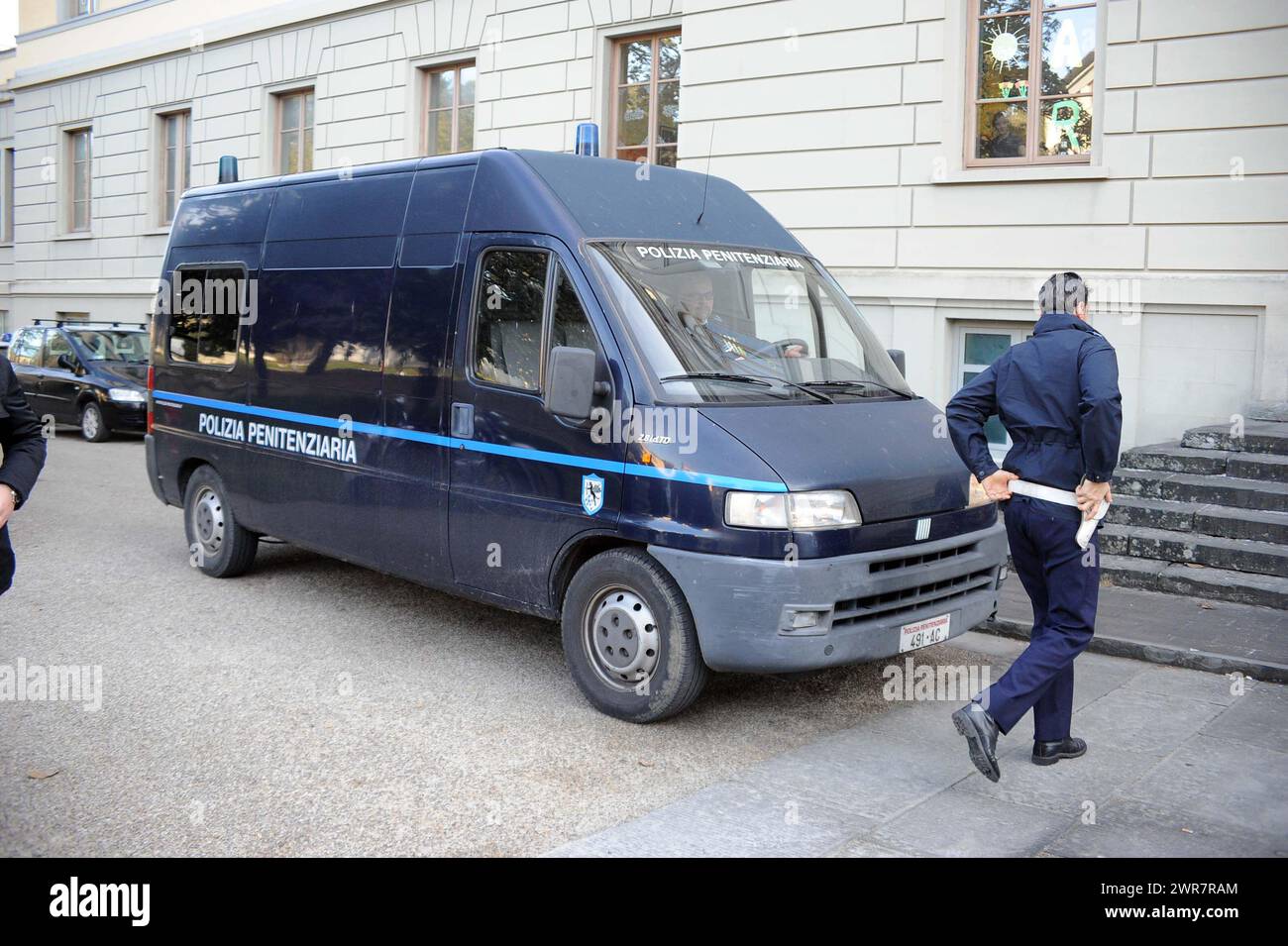 Carcere Polizia Penitenziaria secondini carceri casa circondariale/Gefängnis Polizei Gefängniswärter Gefängnishaus Stockfoto