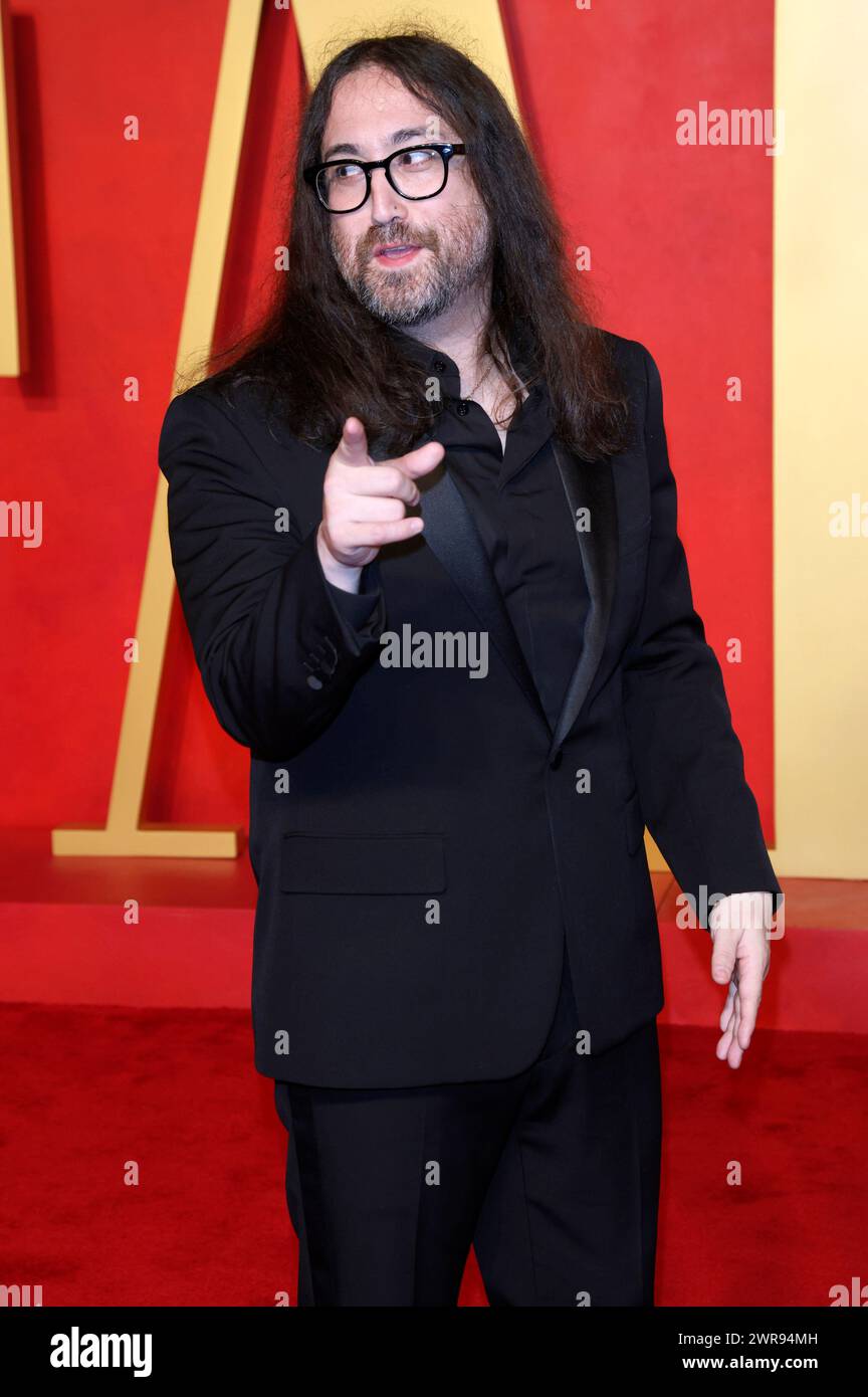 Sean Lennon bei der Vanity Fair Oscar Party 2024 anlässlich der 96. Oscar-Verleihung im Wallis Annenberg Center for the Performing Arts. Beverly Hills, 10.03.2024 Stockfoto