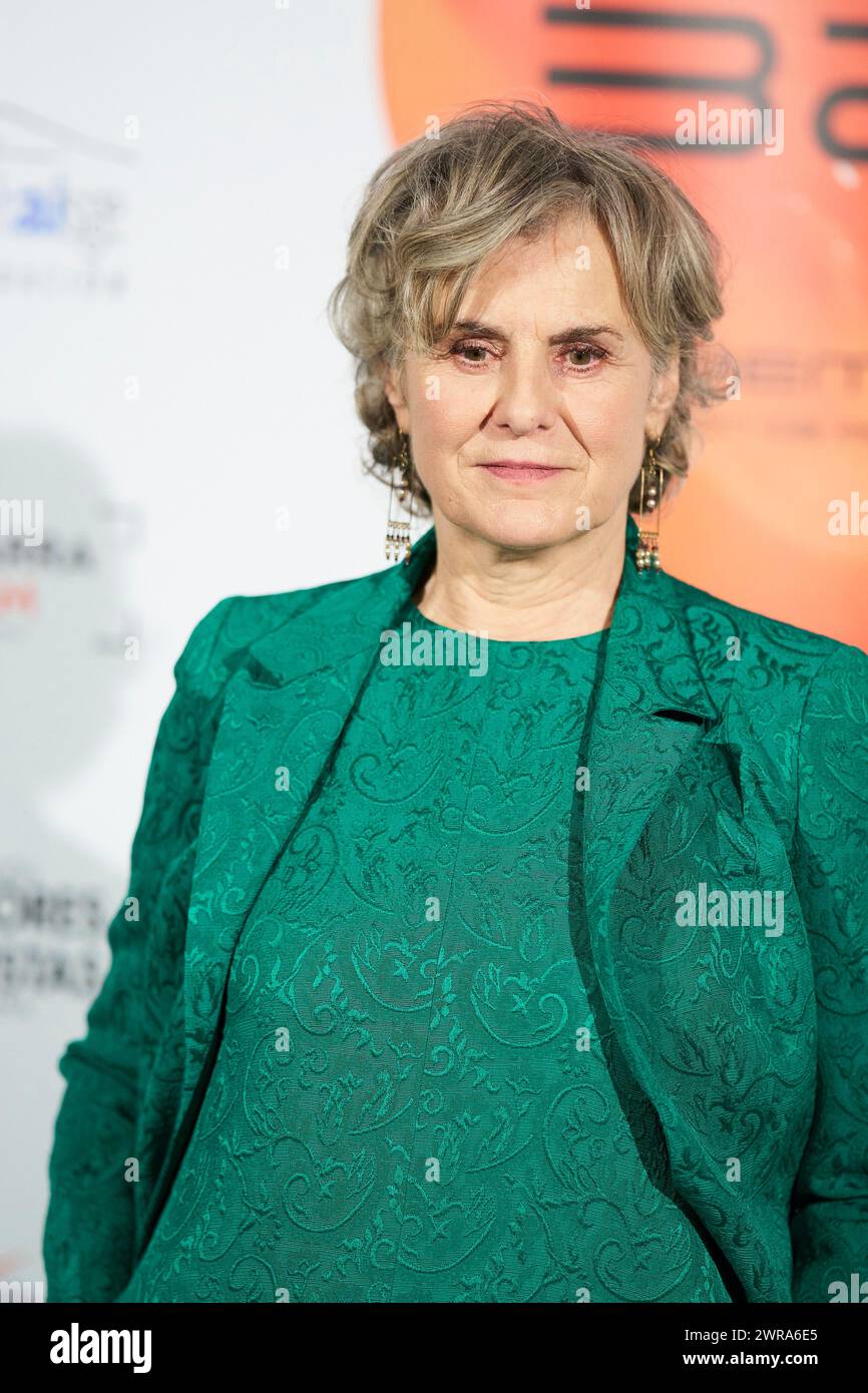 Madrid. Spanien. 20240311 nimmt Ana Gracia am 11. März 2024 in Madrid, Spanien, an der 32. „Union de Actores y Actrices“ Awards – Red Carpet bei Circo Price Teil Stockfoto