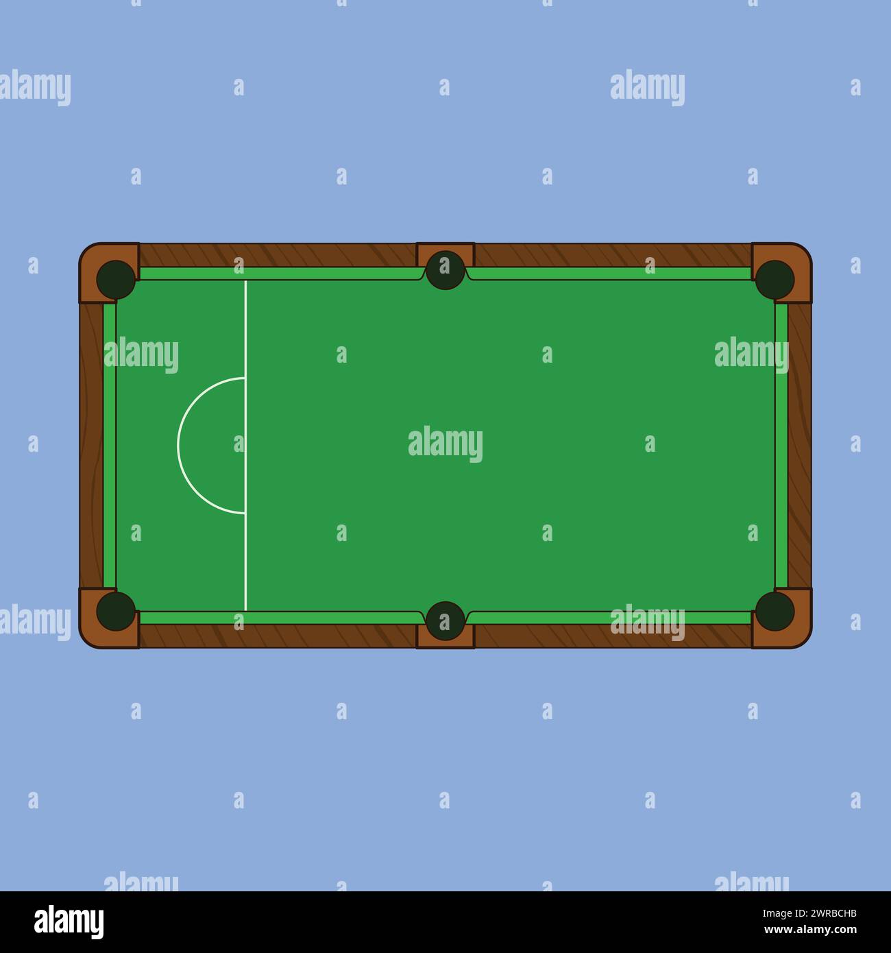 Snooker Pool Billard Tisch Sport Vektor Illustration Icon Billard Billard Billard Tisch Icon Stock Vektor