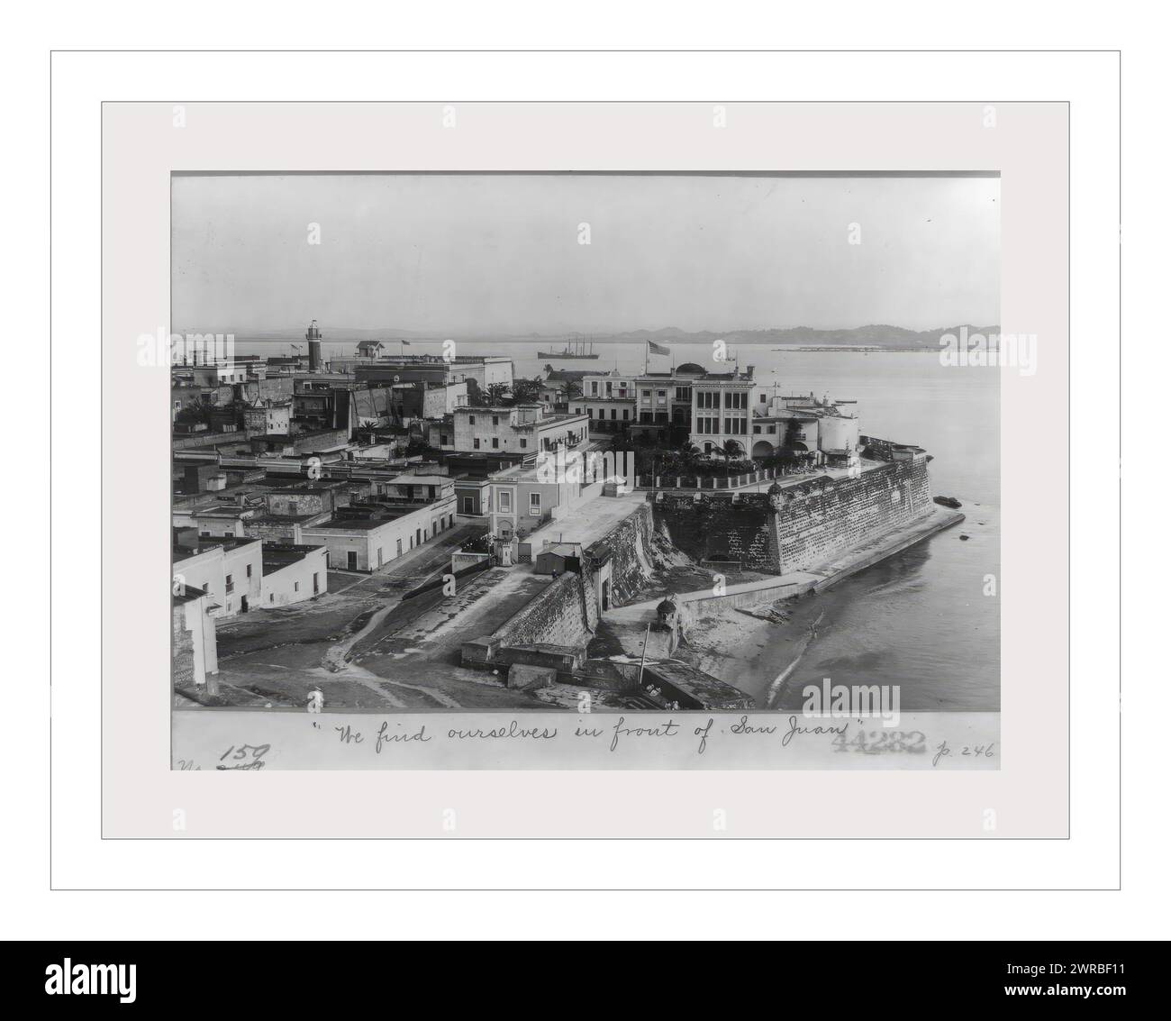 San Juan, Puerto Rico, zwischen 1890 und 1923, Fotodrucke, 1890-1930., Fotodrucke, 1890-1930, 1 Fotodruck Stockfoto