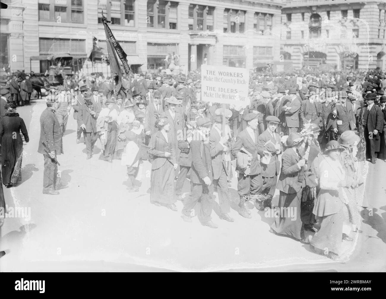 Mai, 1914, 1914., Glas-negative, 1 negativ: Glas Stockfoto