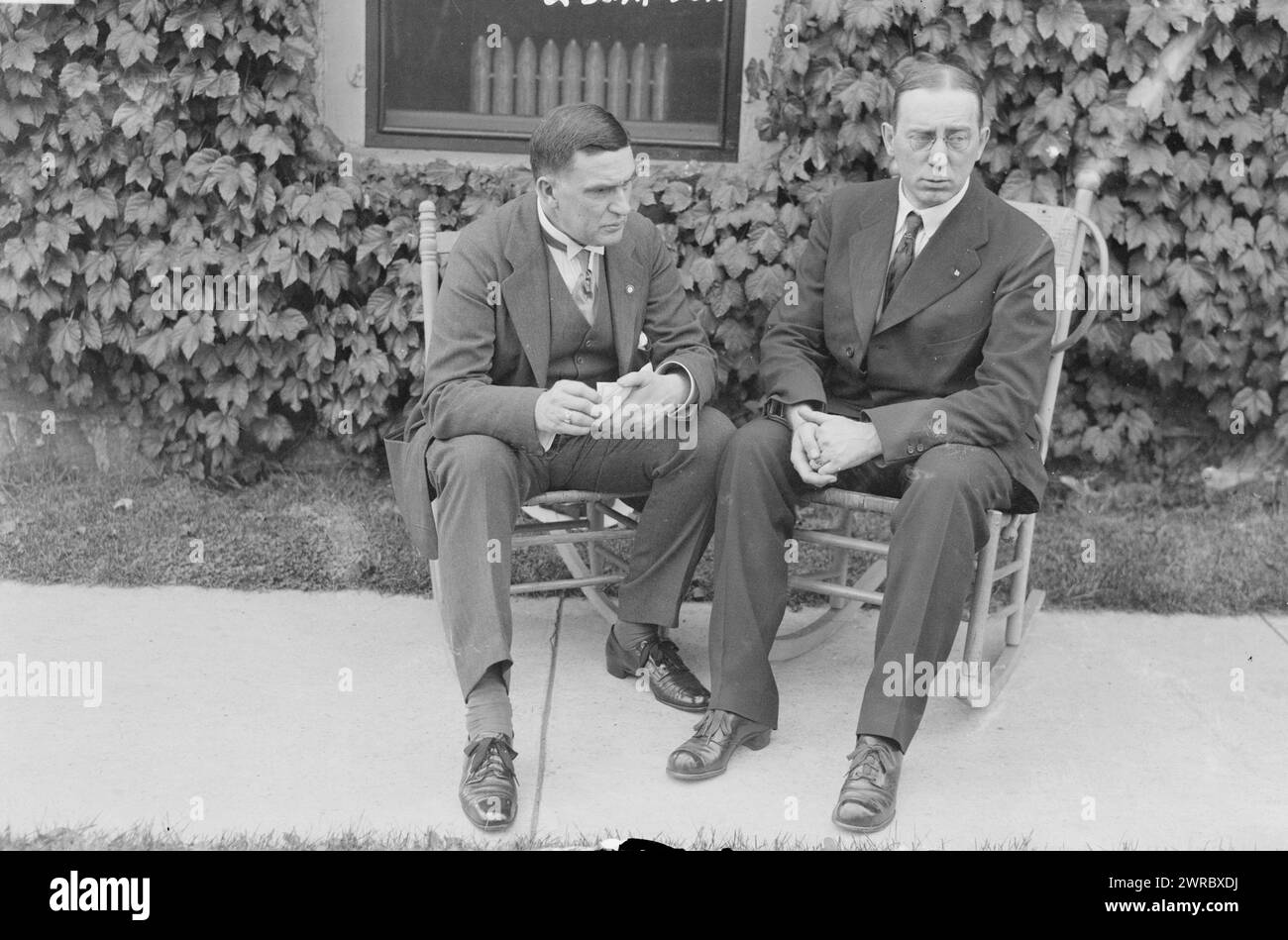 Osborne und Johnson, zwischen ca. 1910 und ca. 1915, Glasnegative, 1 negativ: Glas Stockfoto