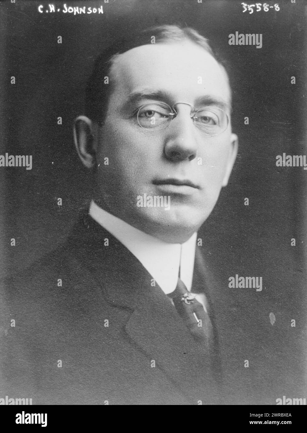 C.H. Johnson, zwischen ca. 1910 und ca. 1915, Glasnegative, 1 negativ: Glas Stockfoto